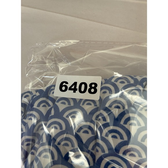 Boden Lola Jersey Dress Sz 6R Blue And White Knee Length Pockets Beach - Picture 10 of 10